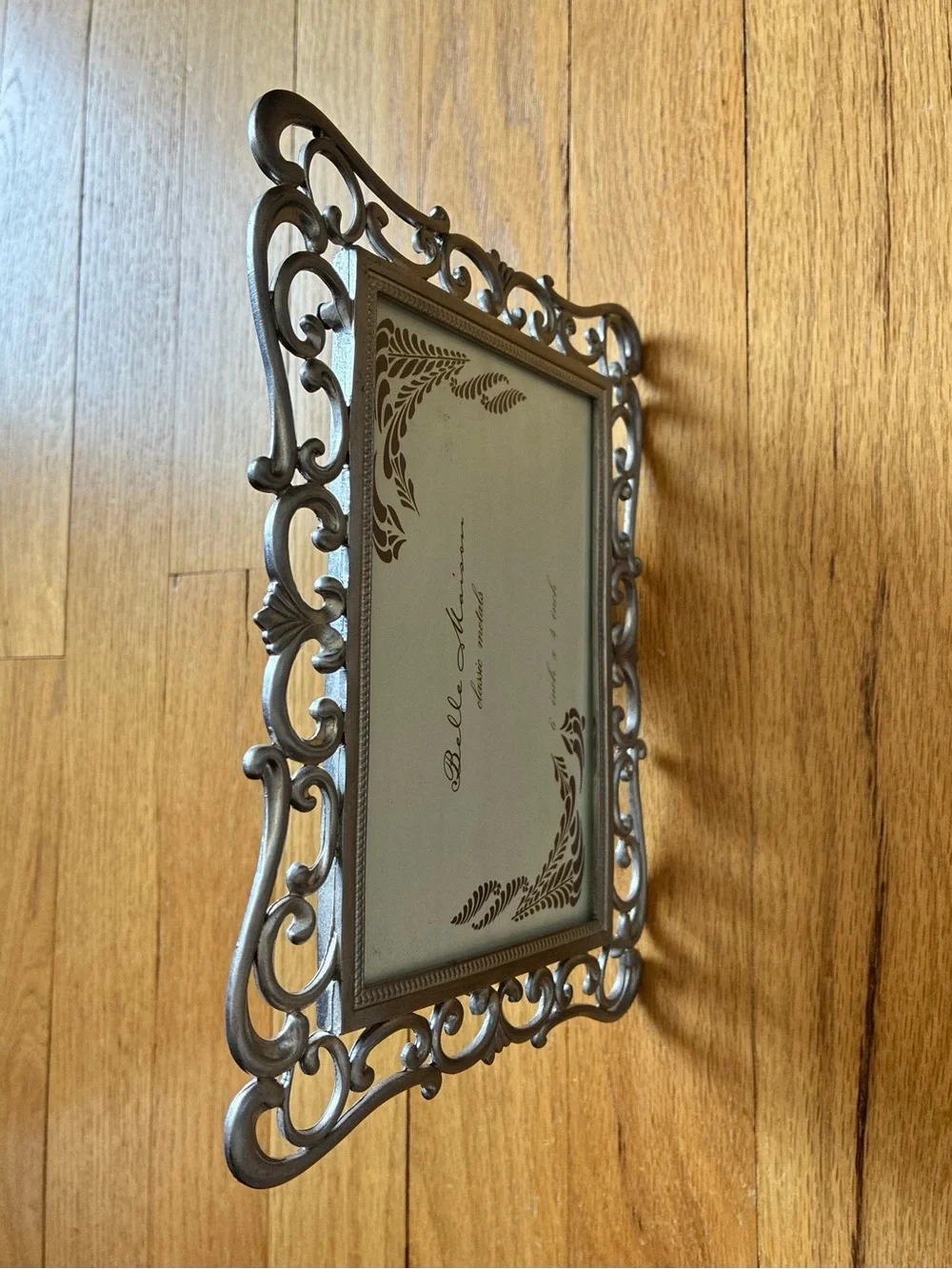 NWT Belle Maison Classic Metals Ornate photo frame 6 x 4 inch
